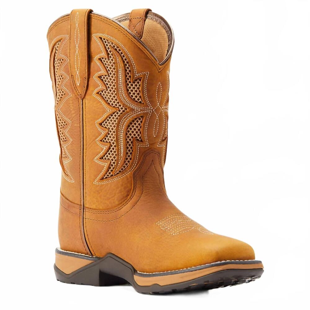 NEW ARIAT men's anthem venttek waterproof western boots in toasted wheat - Picture 1 of 6